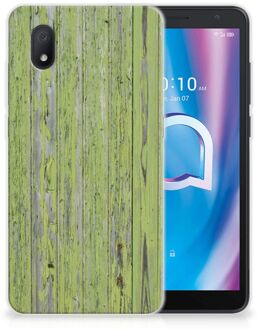 B2Ctelecom Cover Case Alcatel 1B (2020) Smartphone hoesje Green Wood