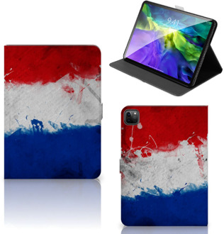 B2Ctelecom Cover Case iPad Pro 11 (2020) Hoesje met Magneetsluiting Nederlandse Vlag