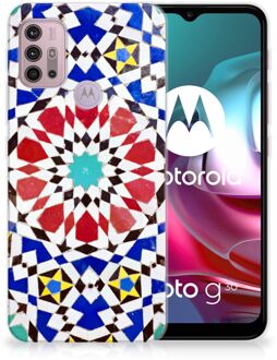 B2Ctelecom Cover Case Motorola Moto G30 | G10 Smartphone hoesje Mozaïek