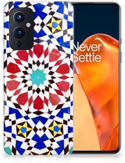 B2Ctelecom Cover Case OnePlus 9 Smartphone hoesje Mozaïek