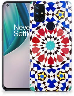 B2Ctelecom Cover Case OnePlus Nord N10 5G Smartphone hoesje Mozaïek