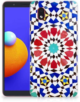 B2Ctelecom Cover Case Samsung Galaxy A01 Core Smartphone hoesje Mozaïek