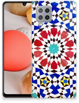 B2Ctelecom Cover Case Samsung Galaxy A42 Smartphone hoesje Mozaïek