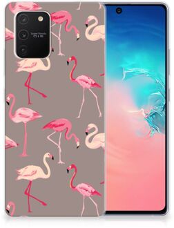 B2Ctelecom Cover Case Samsung Galaxy S10 Lite Smartphone hoesje Flamingo