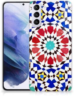 B2Ctelecom Cover Case Samsung Galaxy S21 Plus Smartphone hoesje Mozaïek