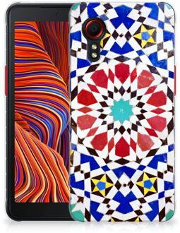 B2Ctelecom Cover Case Samsung Galaxy Xcover 5 Smartphone hoesje Mozaïek