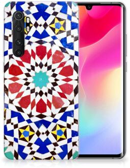 B2Ctelecom Cover Case Xiaomi Mi Note 10 Lite Smartphone hoesje Mozaïek