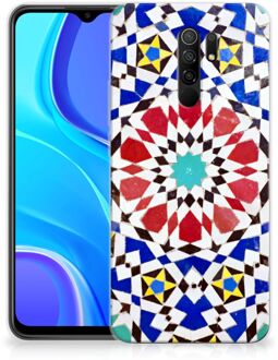 B2Ctelecom Cover Case Xiaomi Redmi 9 Smartphone hoesje Mozaïek