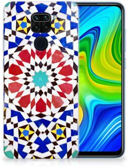 B2Ctelecom Cover Case Xiaomi Redmi Note9 Smartphone hoesje Mozaïek