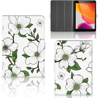 B2Ctelecom Cover iPad 10.2 (2019) | iPad 10.2 (2020) Dogwood Flowers