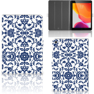 B2Ctelecom Cover iPad 10.2 (2019) | iPad 10.2 (2020) Flower Blue