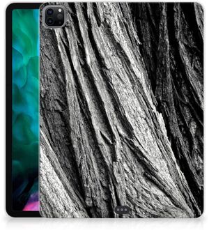 B2Ctelecom Cover iPad Pro 12.9 (2020) | iPad Pro 12.9 (2021) Silicone Case Boomschors met transparant zijkanten