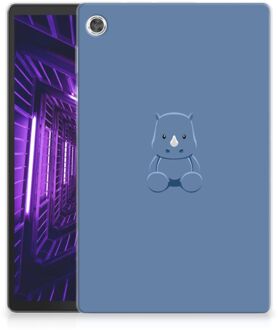 B2Ctelecom Cover Lenovo Tab M10 Plus Beschermhoes Baby Rhino met transparant zijkanten