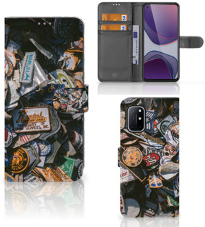 B2Ctelecom Cover OnePlus 8T Hoesje Personaliseren Badges