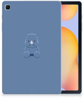 B2Ctelecom Cover Samsung Galaxy Tab S6 Lite Beschermhoes Baby Rhino met transparant zijkanten