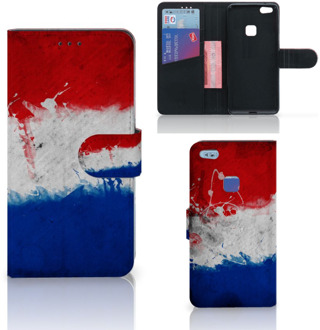 B2Ctelecom Design Hoesje Nederlandse Vlag voor de Huawei P10 Lite