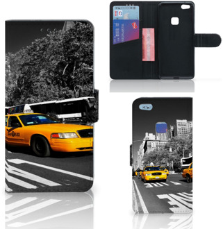 B2Ctelecom Design Hoesje Taxi voor de Huawei P10 Lite