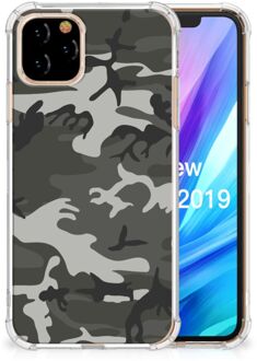 B2Ctelecom Doorzichtige Silicone Hoesje Apple iPhone 11 Pro Army Light