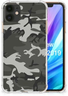 B2Ctelecom Doorzichtige Silicone Hoesje iPhone 11 Army Light