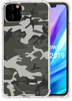 B2Ctelecom Doorzichtige Silicone Hoesje iPhone 11 Pro Max Army Light