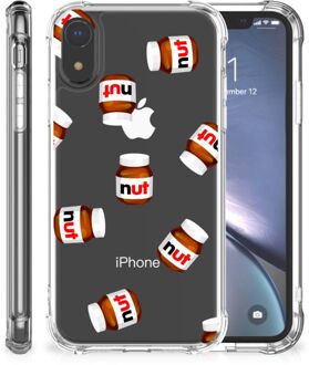 B2Ctelecom Doorzichtige Silicone Hoesje iPhone Xr Nut Jar