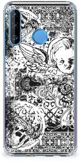 B2Ctelecom Extreme Case Huawei P30 Lite Skulls Angel