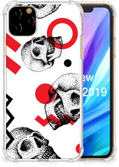 B2Ctelecom Extreme Case iPhone 11 Pro Max Skull Rood