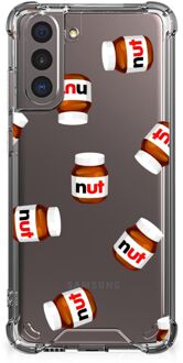 B2Ctelecom Extreme Case Samsung Galaxy S21 GSM Hoesje met doorzichtige rand Nut Jar