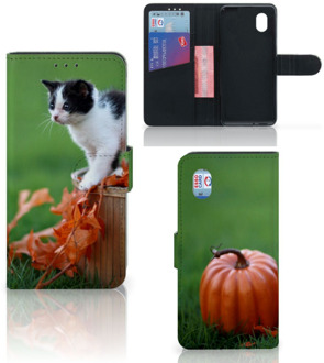 B2Ctelecom Flip Case Alcatel 1B (2020) Hoesje Kitten