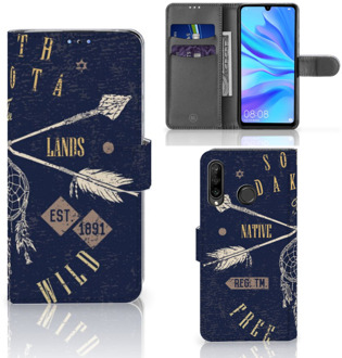 B2Ctelecom Flip Case Huawei P30 Lite Design South Dakota