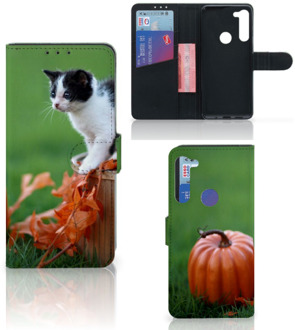 B2Ctelecom Flip Case Motorola G8 Power Hoesje Kitten