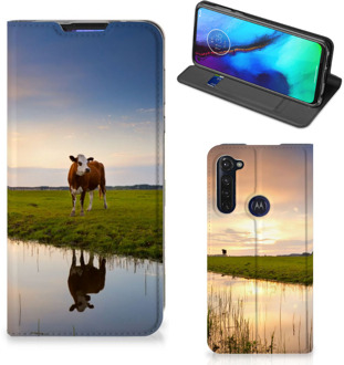 B2Ctelecom Flip Case Motorola Moto G Pro Smartphone Hoesje Koe