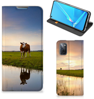 B2Ctelecom Flip Case OPPO A52 | A72 Smartphone Hoesje Koe