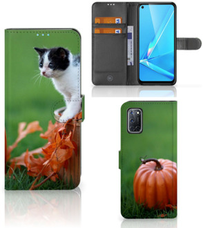 B2Ctelecom Flip Case OPPO A72 | OPPO A52 Hoesje Kitten