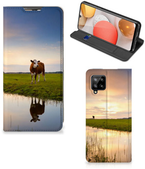 B2Ctelecom Flip Case Samsung Galaxy A42 Smartphone Hoesje Koe