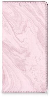 B2Ctelecom Flip Case Samsung Galaxy S20 FE Smart Cover Marble Pink