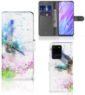 B2Ctelecom Flip Case Samsung Galaxy S20 Ultra Hoesje Vogel