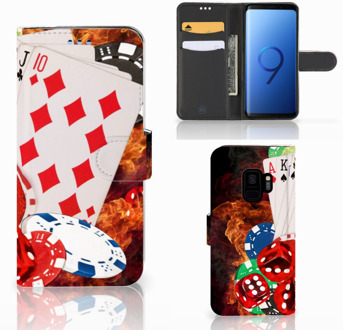 B2Ctelecom Flip Case Samsung S9 Casino