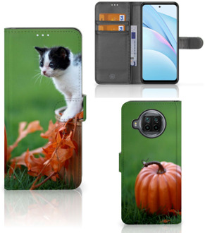 B2Ctelecom Flip Case Xiaomi Mi 10T Lite Hoesje Kitten