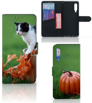 B2Ctelecom Flip Case Xiaomi Mi 9 Hoesje Kitten