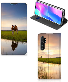 B2Ctelecom Flip Case Xiaomi Mi Note 10 Lite Smartphone Hoesje Koe