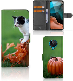 B2Ctelecom Flip Case Xiaomi Poco F2 Pro Hoesje Kitten