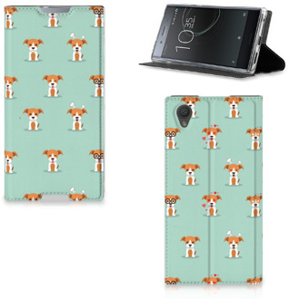 B2Ctelecom Flip Case Xperia L1 Pups