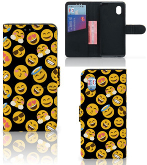 B2Ctelecom Flip Cover Alcatel 1B (2020) Telefoon Hoesje Emoji