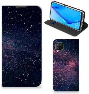 B2Ctelecom Flip Cover Huawei P40 Lite Smart Cover Stars