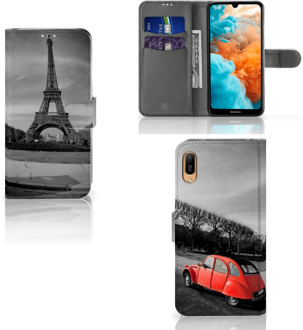 B2Ctelecom Flip Cover Huawei Y6 (2019)  Eiffeltoren Parijs