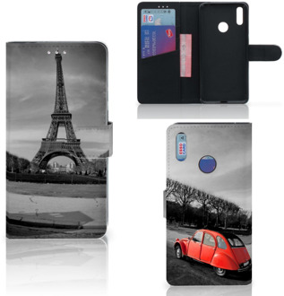 B2Ctelecom Flip Cover Huawei Y7 (2019)  Eiffeltoren Parijs