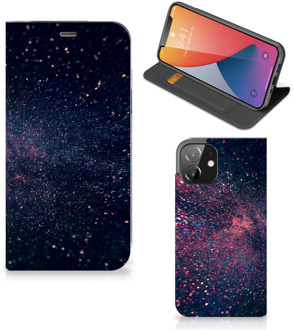 B2Ctelecom Flip Cover iPhone 12 | iPhone 12 Pro Smart Cover Hoesje Stars