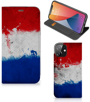 B2Ctelecom Flip Cover iPhone 12 | iPhone 12 Pro Telefoonhoesje Nederlandse Vlag