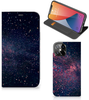 B2Ctelecom Flip Cover iPhone 12 Pro Max Smart Cover Hoesje Stars